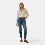Ceinture Cuir Texturé Femme Motifs Floraux Boucle Ovale Dorée | Florvex La Maison de la Ceinture