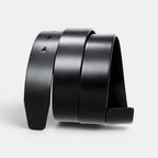 Ceinture Cuir Homme Lanière Boucle Ardillon Noire | Vantek