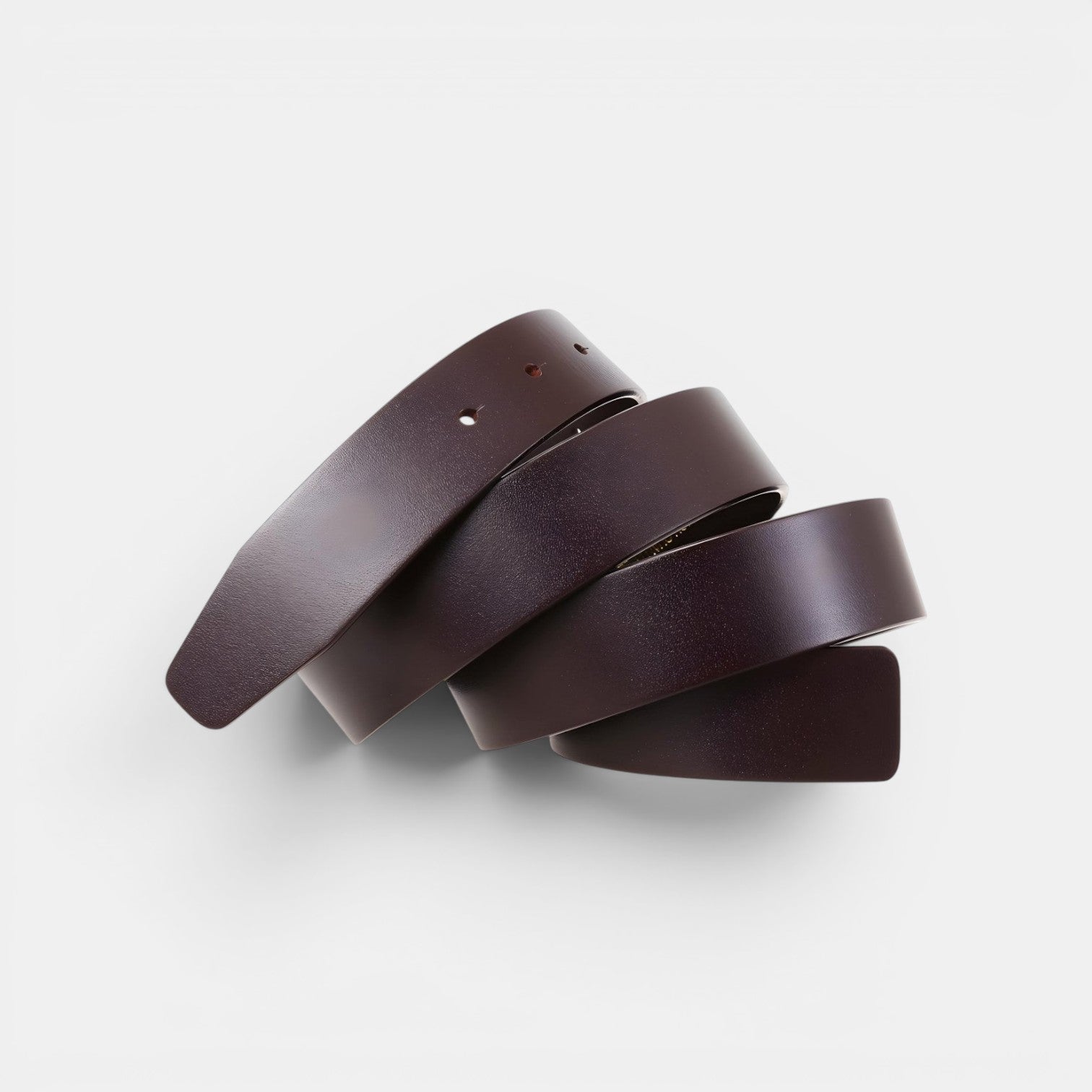Ceinture Cuir Homme Lanière Boucle Ardillon Noire | Vantek