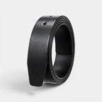 Ceinture Cuir Homme Lanière Boucle Ardillon Noire | Vantek
