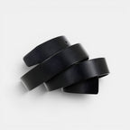 Ceinture Cuir Homme Lanière Boucle Ardillon Noire | Vantek