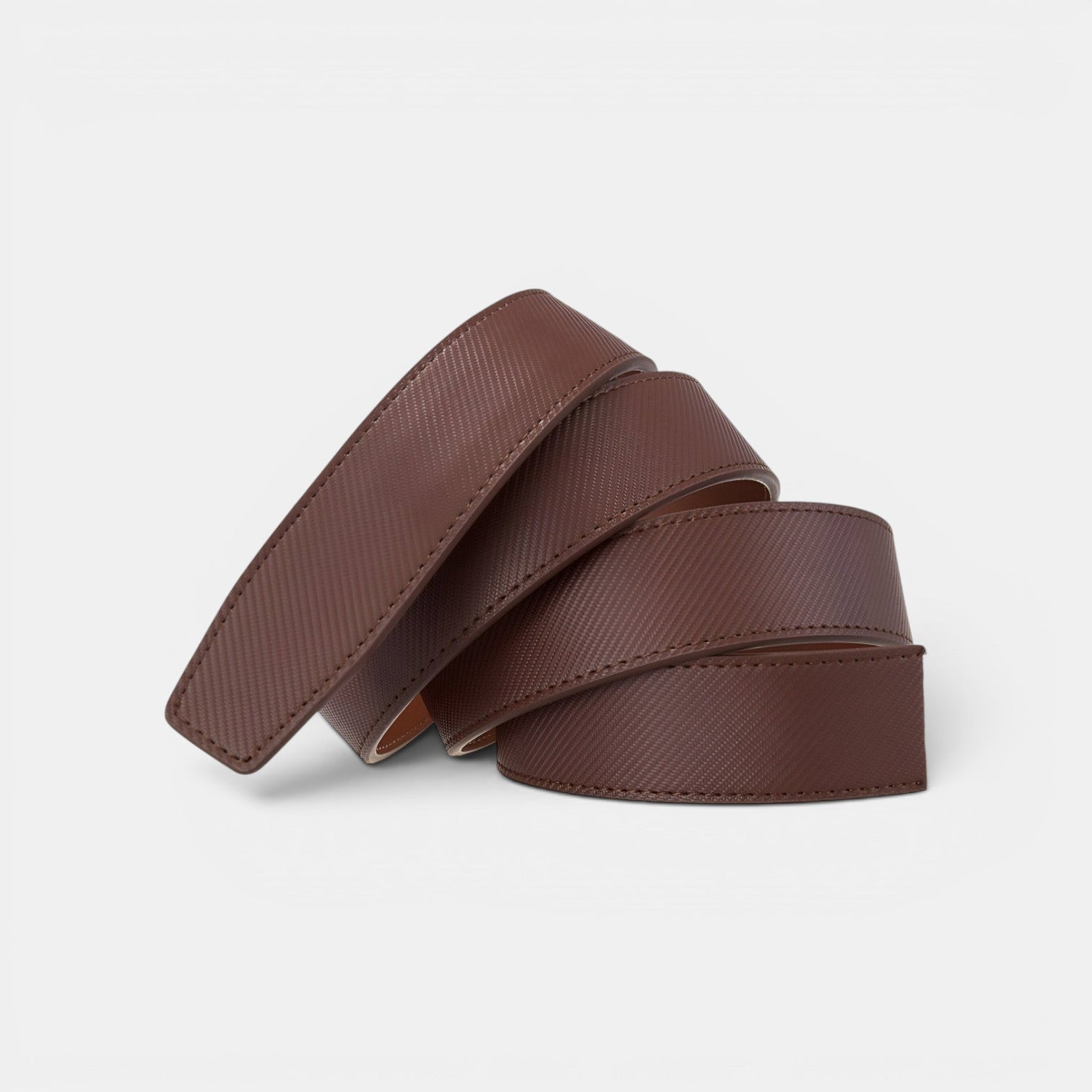 Ceinture Cuir Homme Lanière Rayée Boucle Automatique | Varkoss