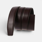 Ceinture Cuir Homme Lanière Rayée Boucle Automatique | Varkoss