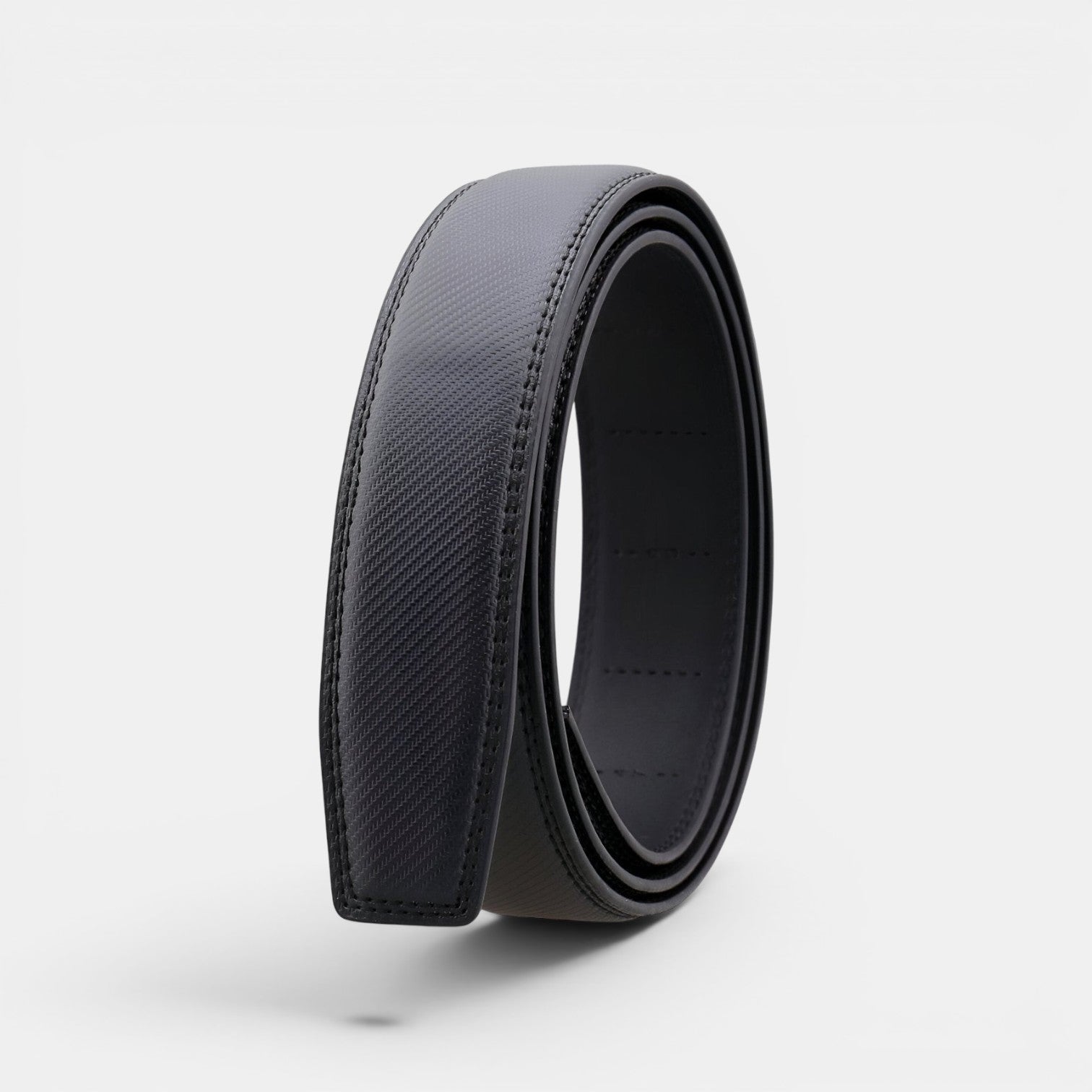 Ceinture Cuir Homme Lanière Rayée Boucle Automatique | Varkoss