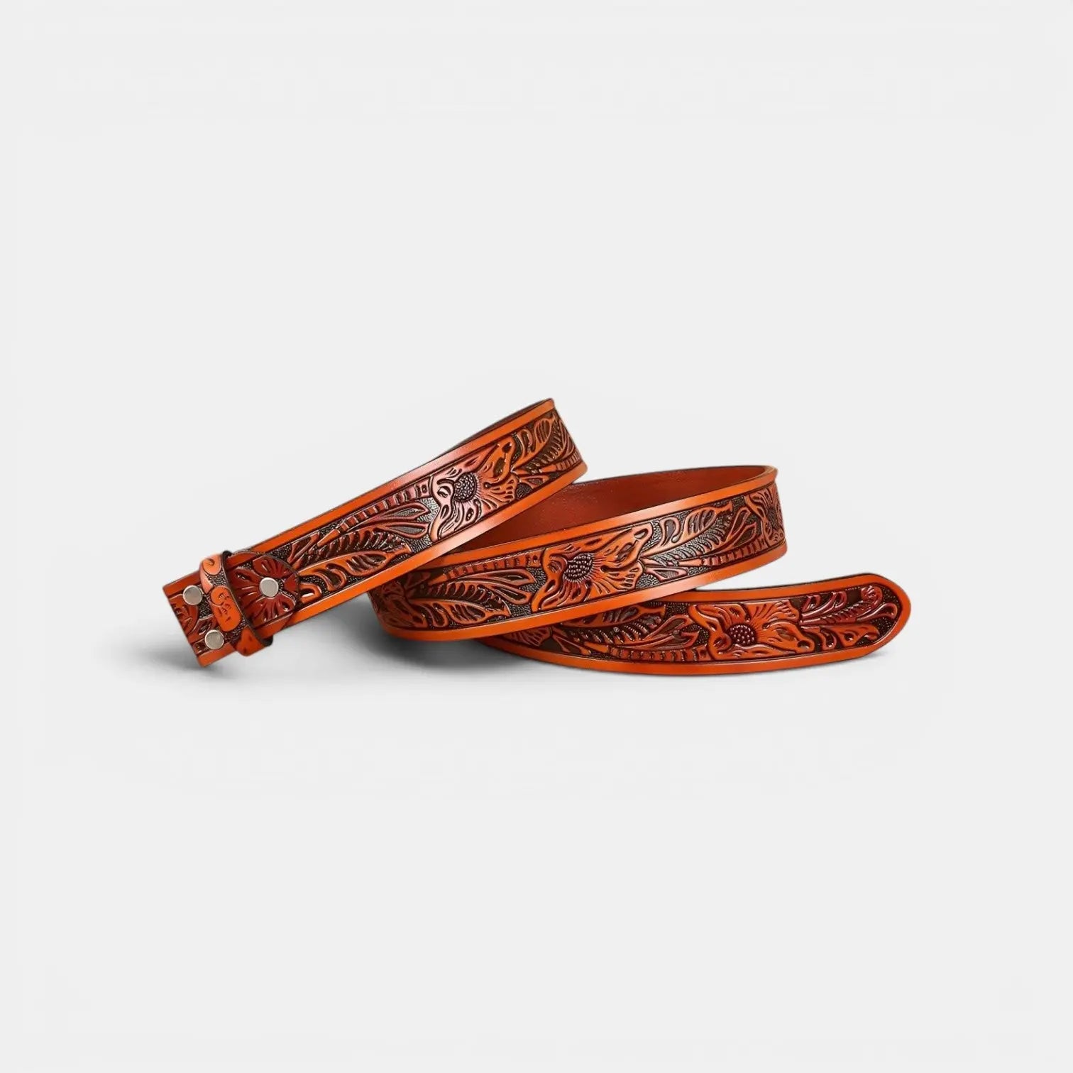 Lanière de Ceinture Cuir Texturé Homme Boucle Interchangeable | Delvox La Maison de la Ceinture