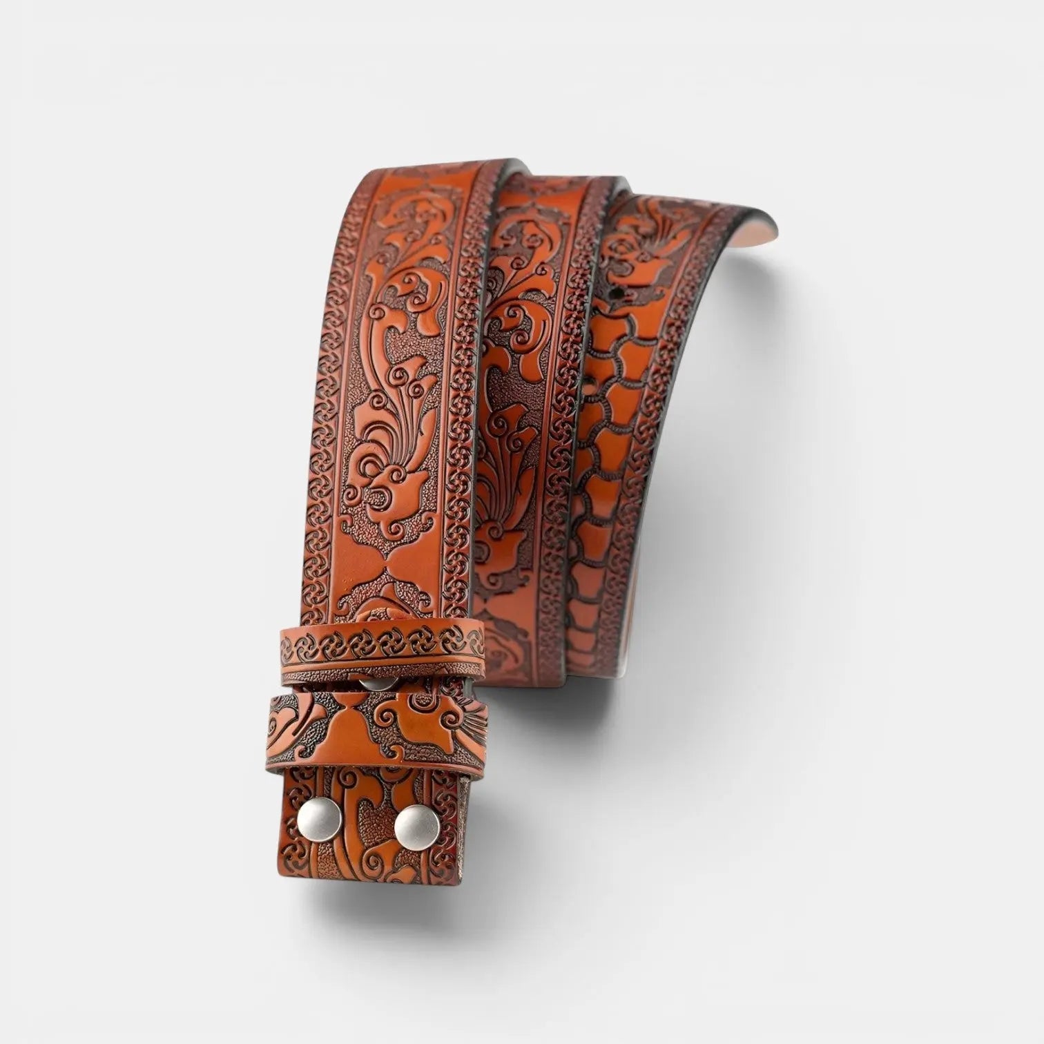 Ceinture Cuir Texturé Interchangeable Sans Boucle Homme | Dravex La Maison de la Ceinture