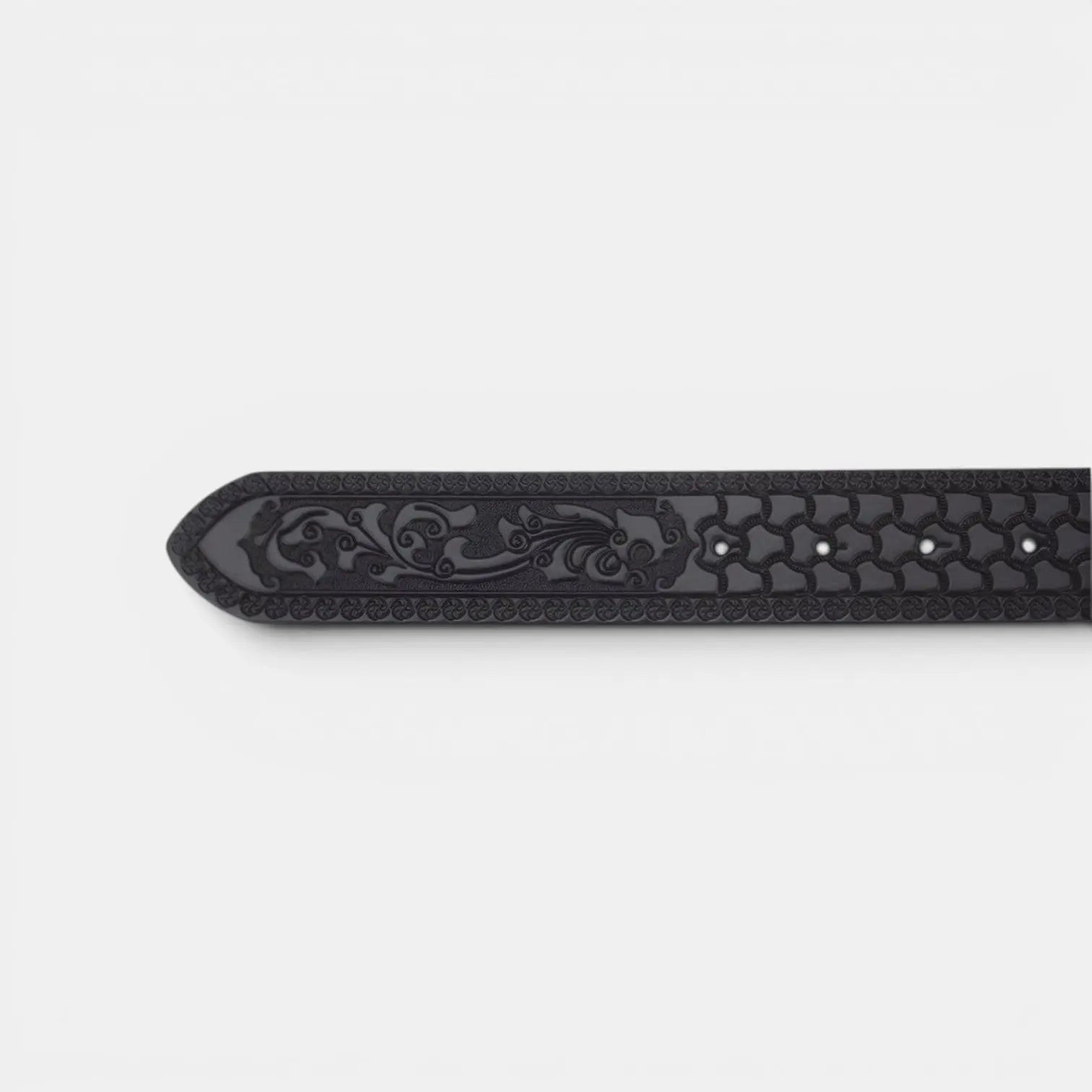 Ceinture Cuir Texturé Interchangeable Sans Boucle Homme | Dravex La Maison de la Ceinture