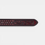 Ceinture Cuir Texturé Interchangeable Sans Boucle Homme | Dravex La Maison de la Ceinture