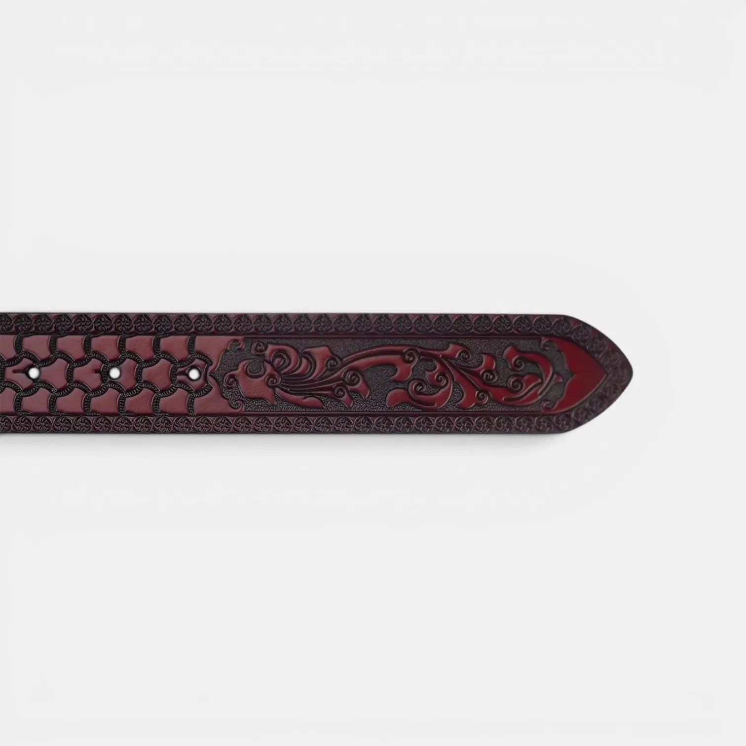 Ceinture Cuir Texturé Interchangeable Sans Boucle Homme | Dravex La Maison de la Ceinture