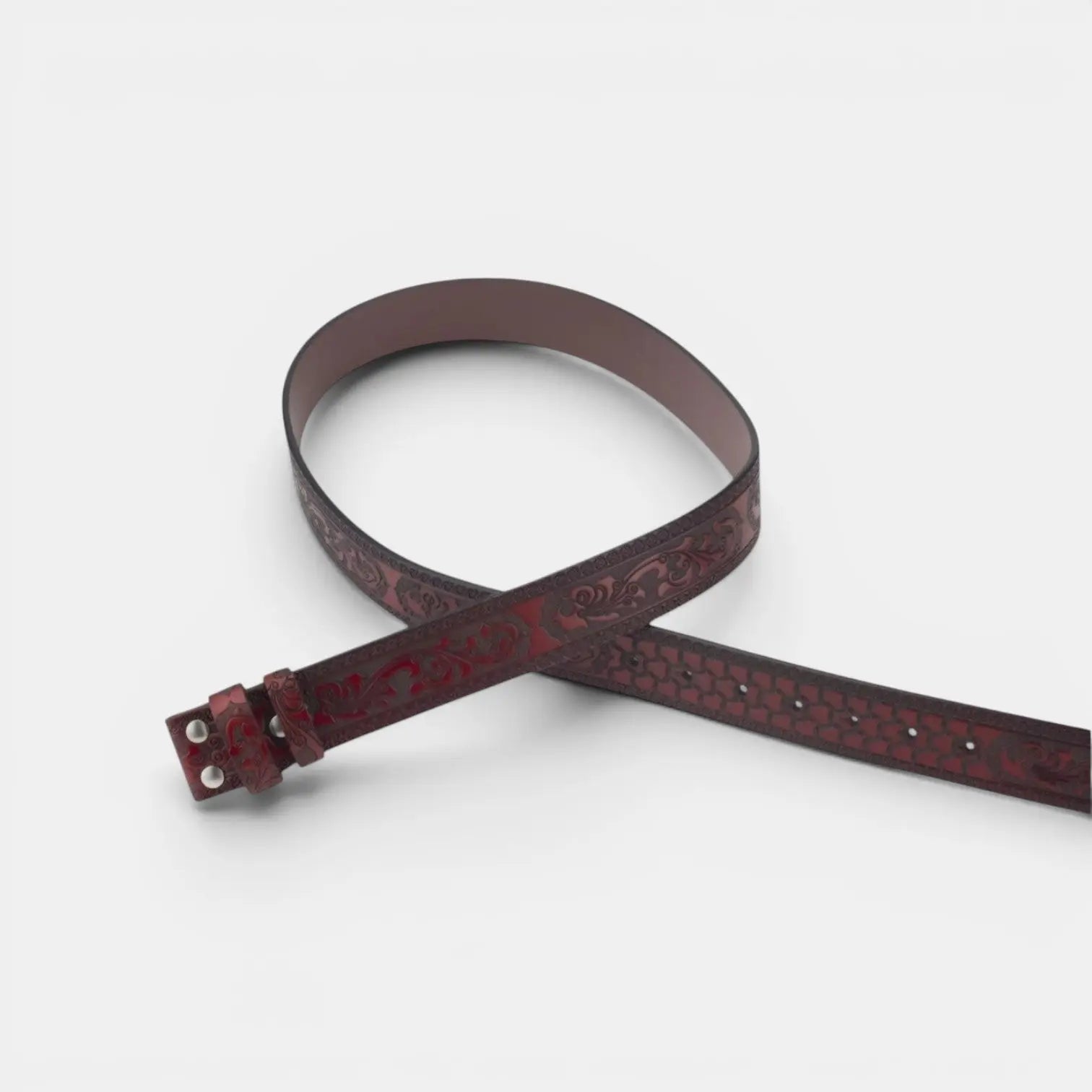 Ceinture Cuir Texturé Interchangeable Sans Boucle Homme | Dravex La Maison de la Ceinture