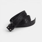 Ceinture Cuir Texturé Interchangeable Sans Boucle Homme | Dravex La Maison de la Ceinture