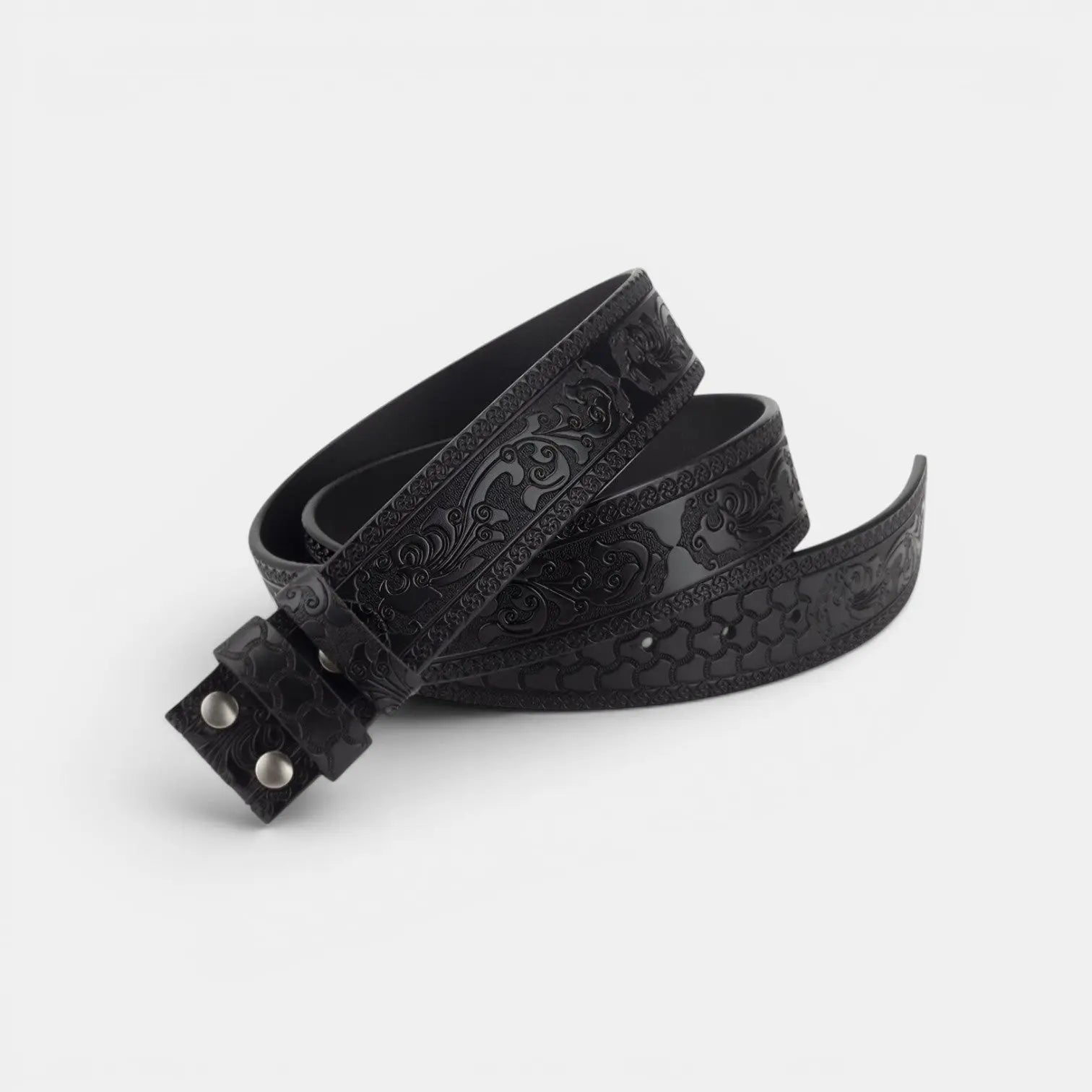 Ceinture Cuir Texturé Interchangeable Sans Boucle Homme | Dravex La Maison de la Ceinture