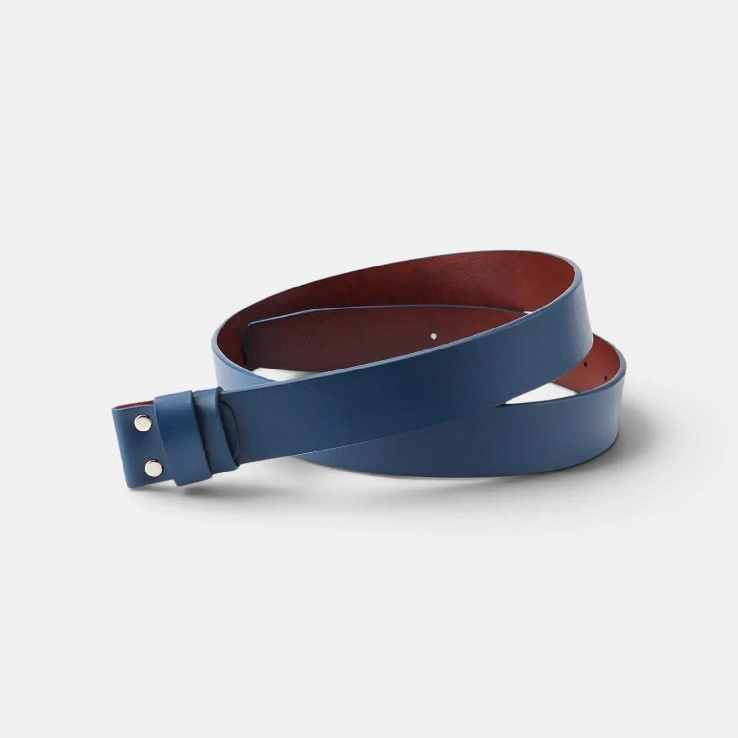 Ceinture Cuir Lisse Sans Boucle Interchangeable Homme | Lirvex La Maison de la Ceinture