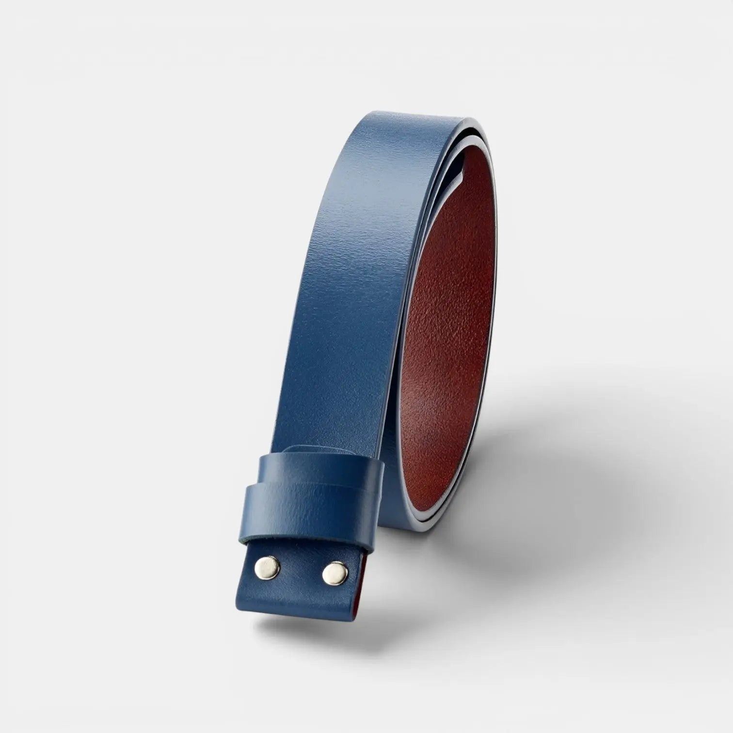 Ceinture Cuir Lisse Sans Boucle Interchangeable Homme | Lirvex La Maison de la Ceinture