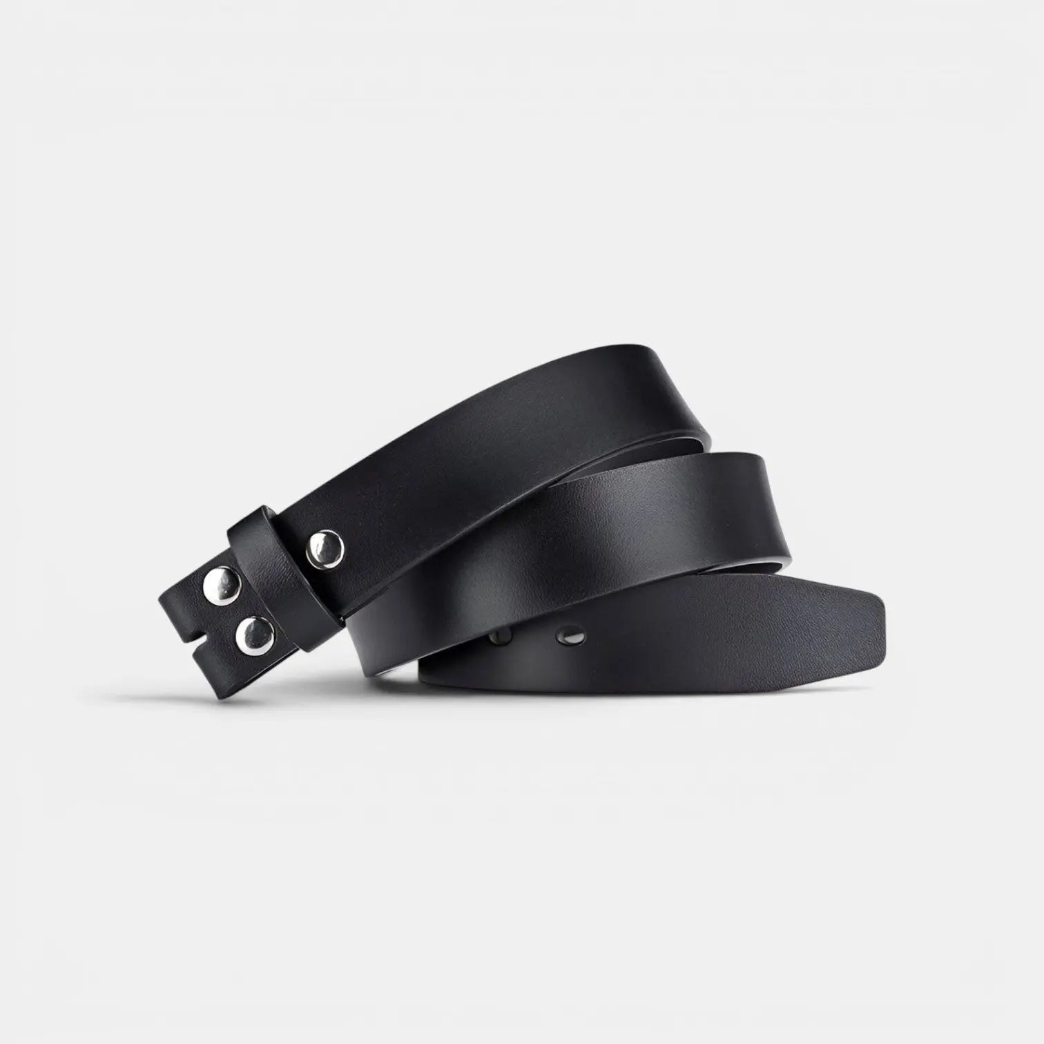 Lanière de Ceinture Cuir Lisse Homme Boucle Interchangeable | Corvex La Maison de la Ceinture