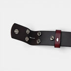 Lanière de Ceinture Cuir Lisse Homme Boucle Interchangeable | Corvex La Maison de la Ceinture