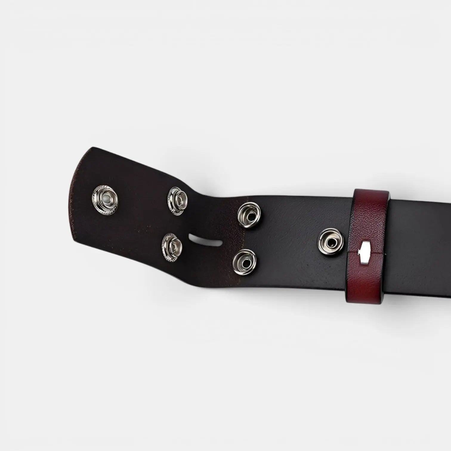 Lanière de Ceinture Cuir Lisse Homme Boucle Interchangeable | Corvex La Maison de la Ceinture