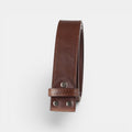 Ceinture Simili Vegan Femme Boucle Interchangeable Café | Norvyx