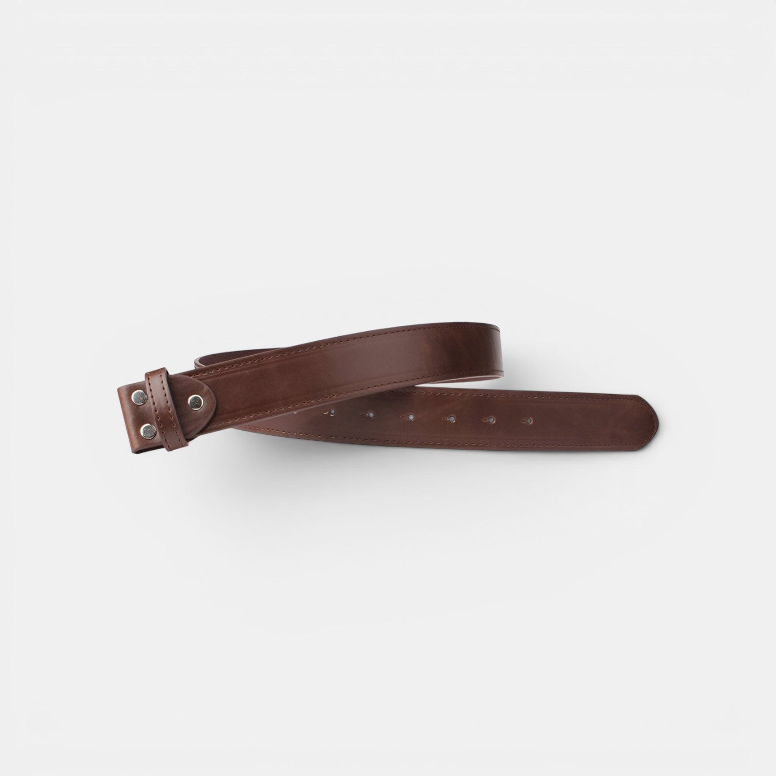 Ceinture Simili Vegan Femme Boucle Interchangeable Café | Norvyx