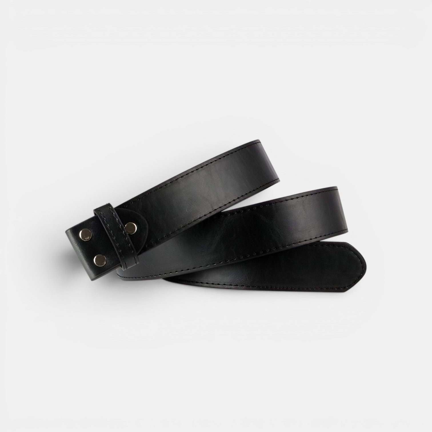 Ceinture Simili Vegan Femme Boucle Interchangeable Café | Norvyx